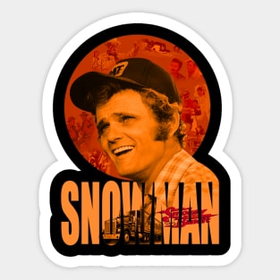 Snowman /// Smokey And The Bandit Sticker